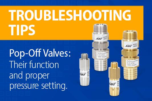 Image of Troubleshooting Tips - Pop-Off Valves