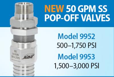 Photo of pop-off valves