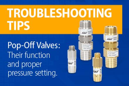 Image of Troubleshooting Tips - Pop-Off Valves